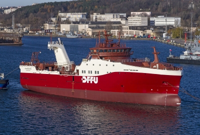 Częściowo wyposażony trawler ze stoczni Crist dla grupy Kleven