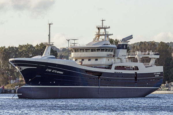 Stocznia Crist przekazała kolejny częściowo wyposażony statek rybacki