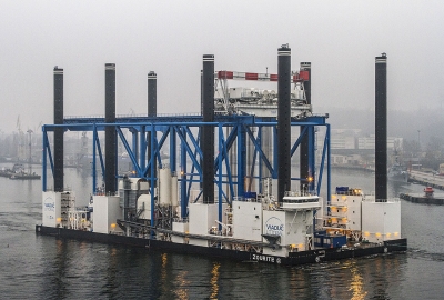 Zourite - samopodnośna barka ze stoczni Crist SA przekazana armatorowi z Francji