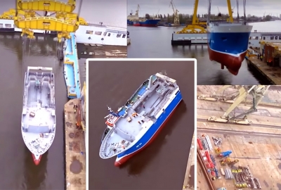 Kadłub statku rybackiego z Finomaru dla Macduff Shipyards