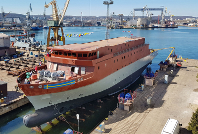 Szwedzki okręt SIGINT zwodowany w Gdyni