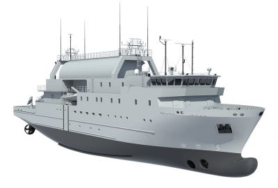 SR Nauta: pierwsze cięcie blach na budowę szwedzkiego okrętu SIGINT