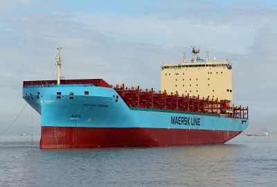 Vistula Maersk - pierwszy z nowej generacji bałtyckich feederów