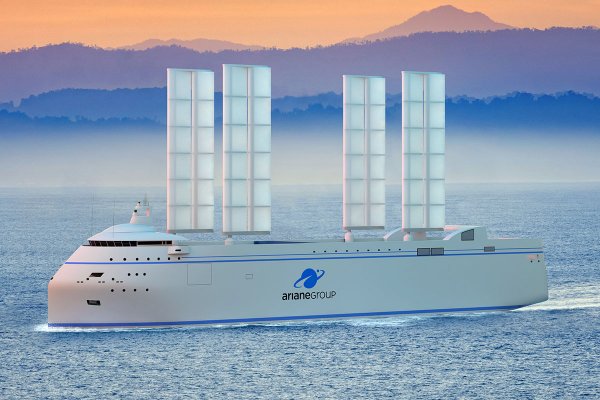 Rakiety Ariane nowej generacji popłyną statkiem ro-ro pod żaglami