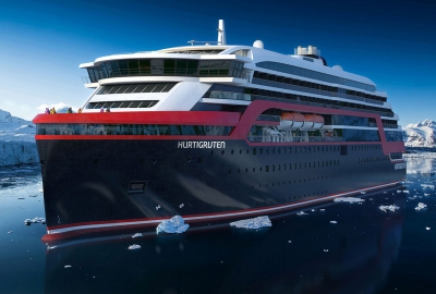 Nowe wycieczkowce ekspedycyjne Hurtigruten'a z kadłubami z Polski?