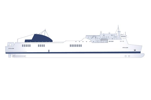 Prom ro-pax Epsilon w barwach Unity Line wejdzie na linię Świnoujście-Trelleborg
