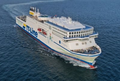 Prom ro-pax Nils Holgersson (Fot.: TT-Line) TT-Line ze wsparciem finansowym