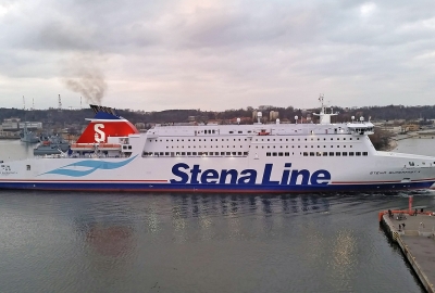 Stena Superfast X gotowa do wejścia na trasę