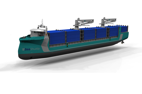 Samskip planuje na linię do Polski semi-autonomiczne statki z napędem wodorowym