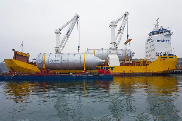 Port Gdańsk - kolejne ładunki inwestycyjne dla Lotosu