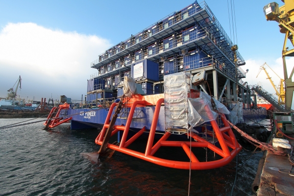 ASV Pioneer po remoncie w Gdańsku