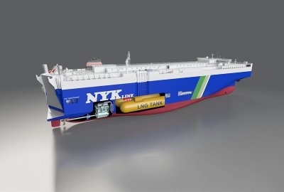 NYK zbuduje cztery PCTC z napędem LNG w stoczni China Merchants