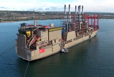 Pływająca elektrownia Karpowership Karpowership promuje w Europie swoje pływające elektrownie i bezpieczeństwo energetyczn...