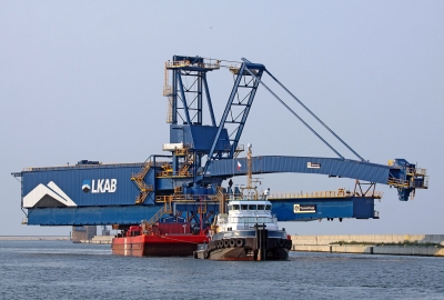 Shiploader płynie do Narwiku
