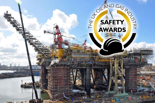 Prestiżowe wyróżnienie za bezpieczną pracę przy przebudowie platformy FPF-1