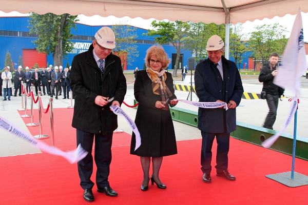 Otwarcie nowej linii montażu statków w stoczni Remontowa Shipbuilding [VIDEO]