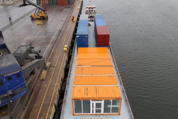 Kontenery na wiślanym szlaku