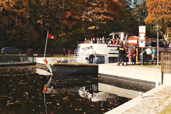 Podlaskie: Wyremontowana śluza Swoboda na Kanale Augustowskim [VIDEO]