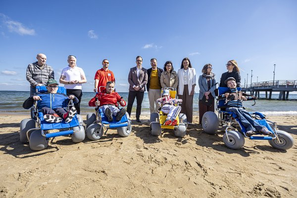 Baltic Hub wzmacnia bezpieczeństwo, atrakcyjność oraz dostępność plaży 