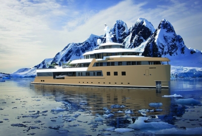 Damen kładzie stępkę pod budowę luksusowego jachtu ekspedycyjnego 