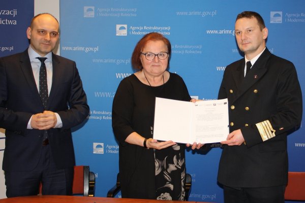 Podpisano z ARiMR umowy o dofinansowanie projektu