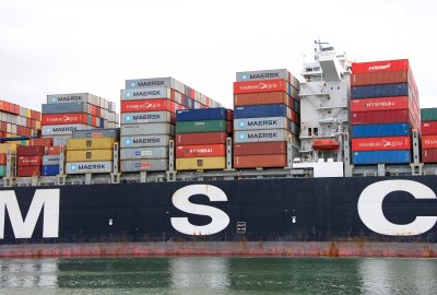 Fot.: Shutterstock Pożar na kontenerowcu MSC