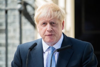Boris Johnson (Fot.: Shutterstock) Brytyjski premier rozmawiał z Zełenskim o pomocy wojskowej i skutkach blokady portów