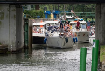 W ostatnim sezonie ze śluz Guzianka I i II skorzystało 20 tys. jednostek