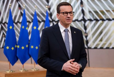 Premier Mateusz Morawiecki (Fot.: Shutterstock) Premier: jesteśmy gotowi do pomocy w wywozie zboża z Ukrainy