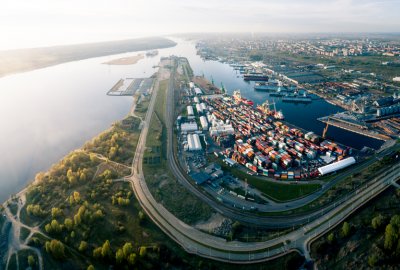 Port w Kłajpedzie gotowy do przejęcia kontroli nad ukraińskim zbożem przewożonym przez ...