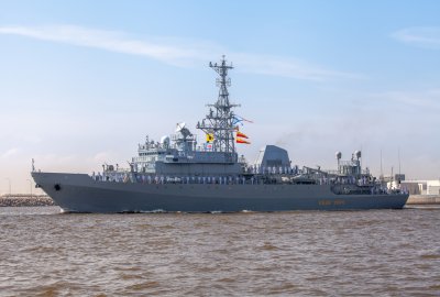 Rosyjski okręt zwiadowczy został zaatakowany 400 km od terytorium Ukrain...