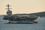 Największy na świecie okręt - amerykański lotniskowiec USS Gerald R. For...