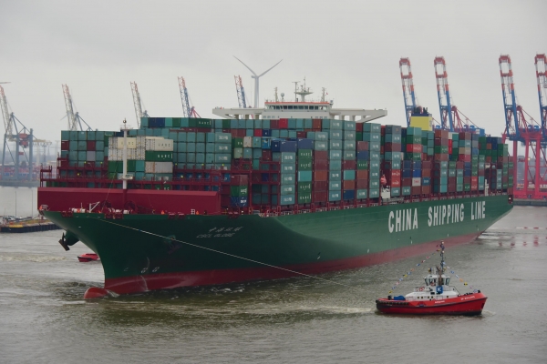 Port Hamburg osiągnął w 2014 roku najlepszy wynik przeładunków w swojej historii
