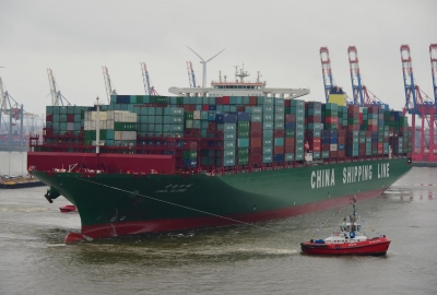 CSCL Globe w Hamburgu