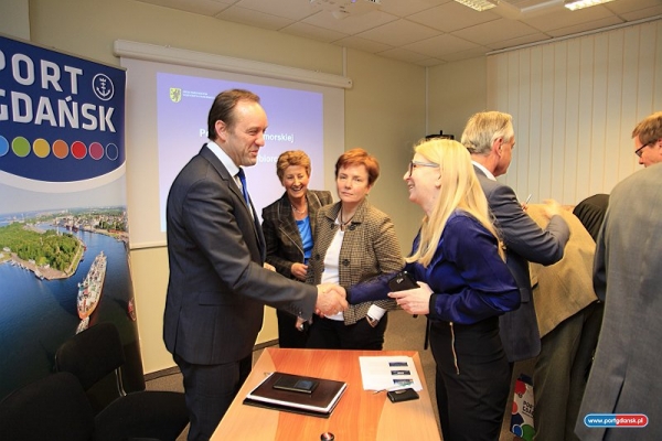 Pomorska Rada Przedsiębiorczości w siedzibie ZMPG SA