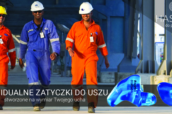Indywidualne ochronniki słuchu dla marynarzy i stoczniowców 