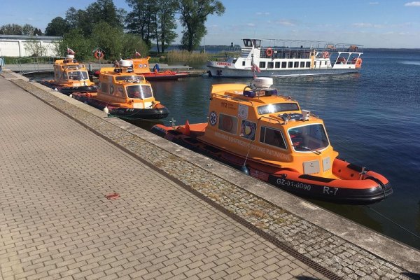 Karetki wodne zakończyły pracę na Szlaku Wielkich Jezior Mazurskich
