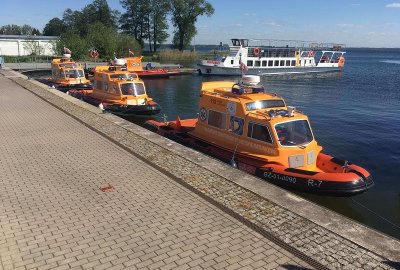 Karetki wodne (Fot.: NFZ) Karetki wodne zakończyły pracę na Szlaku Wielkich Jezior Mazurskich