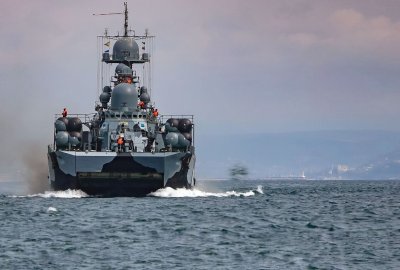 Okręty rosyjskiej Floty Czarnomorskiej wypłynęły na ćwiczenia artyleryjs...