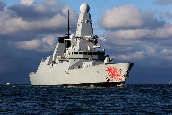 Wspólne ćwiczenia Ukraińców z siłami NATO na brytyjskim niszczycielu