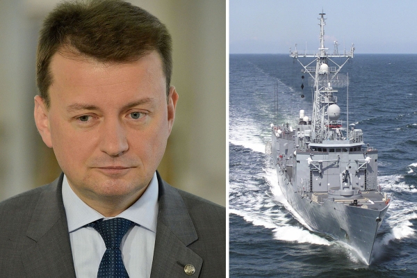 Szef MON: realizujemy programy wzmacniające Marynarkę Wojenną