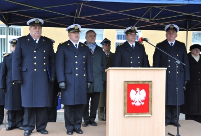 Pożegnanie sztandaru Oddziału Zabezpieczenia MW