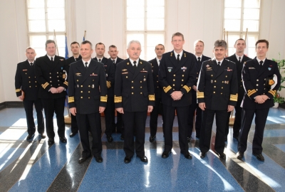 Wizyta dowódców Stałego Zespołu okrętów NATO w COM-DKM