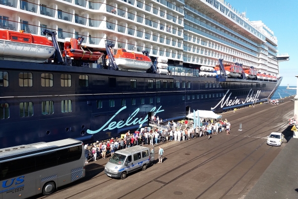 Mein Schiff 1 po raz trzeci w gdyńskim porcie