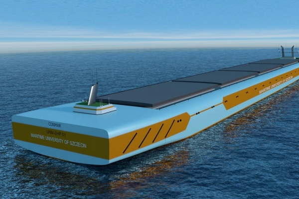 Bezzałogowy statek Akademii Morskiej w Szczecinie coraz bliżej