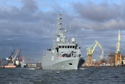 ORP Mewa zadebiutuje pod flagą NATO