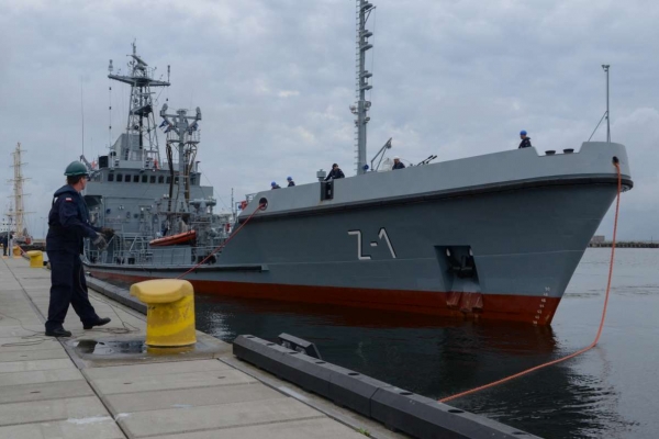 ORP Bałtyk wraca z ćwiczeń Dynamic Mongoose