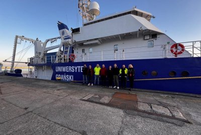Geolodzy na pokładzie statku Oceanograf przebadali południowy Bałtyk