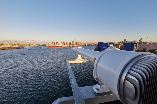 Światła sektorowe w gdyńskim porcie