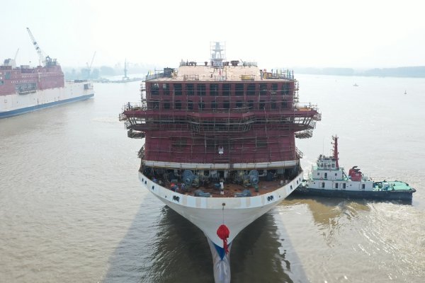 TT-Line świętuje wodowanie drugiego promu Green Ship